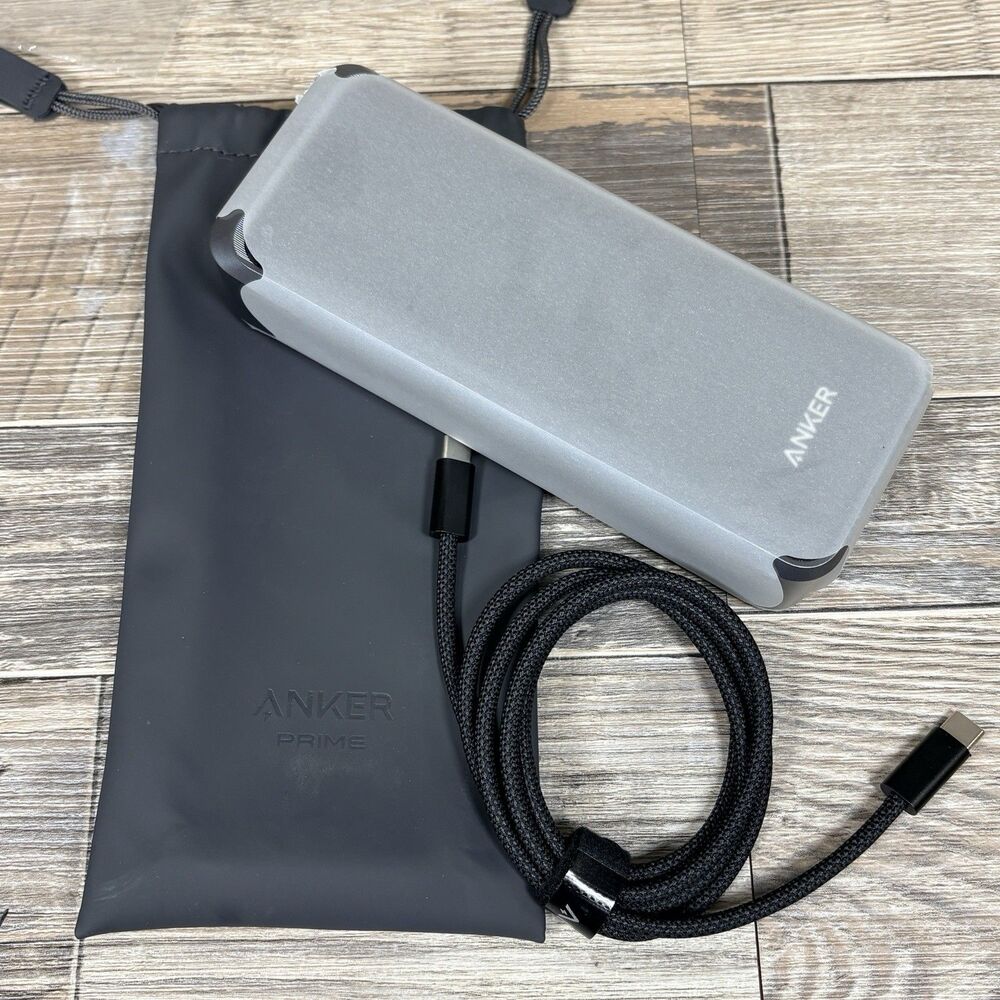 Anker Prime Power Bank, 26,250mAh 3-Port Portable Charger with 300W Max Output